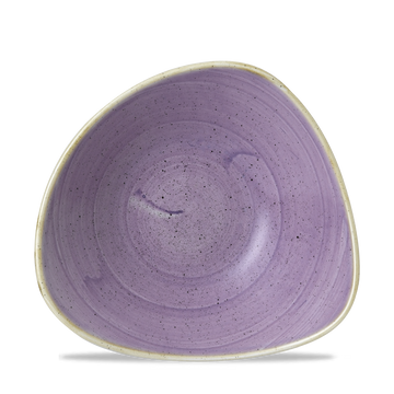 Lavender Triangle Bowl 23.5cm